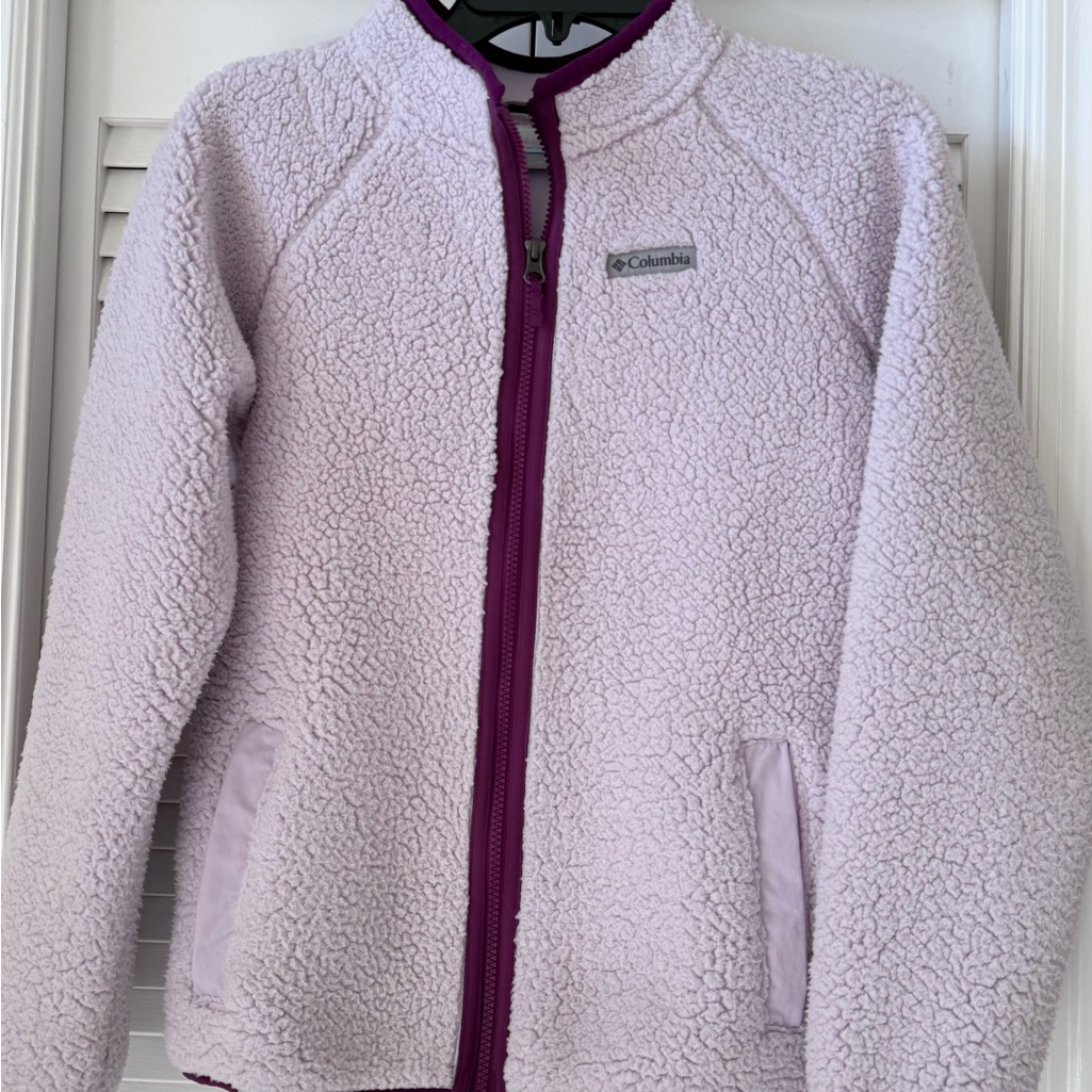 Columbia Light Purple Fleece Jacket